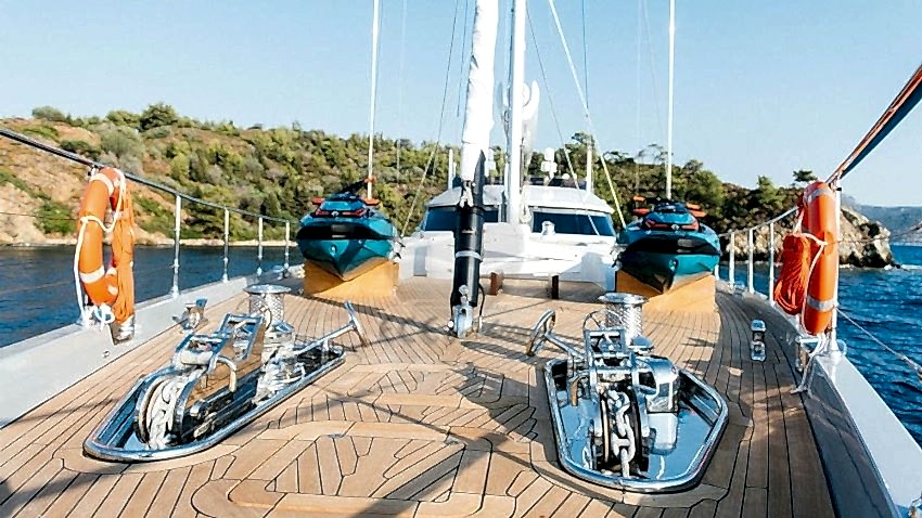 All About U 2 Yacht, Swim Platform.