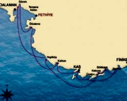 Fethiye - Ölüdeniz - Kelebekler Vadisi - Göcek Koyları & Adaları - Fethiye (Dalış Turu)