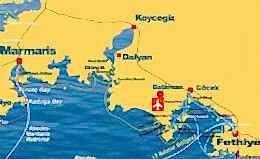 Fethiye - Ölüdeniz - Ekincik - Göcek - Fethiye Lüks Tekneler ile 